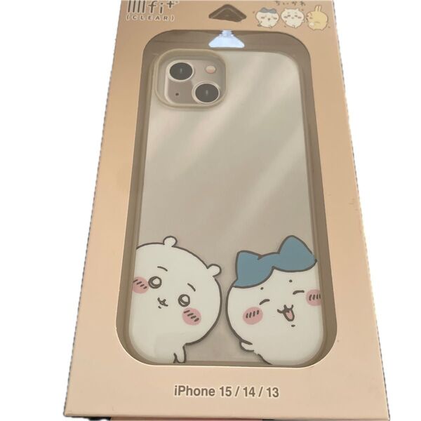iPhone 15/14/13 ちいかわ IIIIfit Clear ケース CK-24A(ちいかわ&ハチワレ)