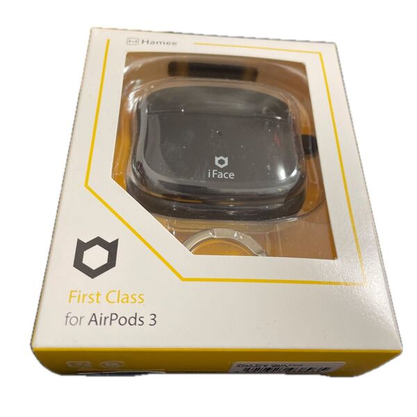 iFace First Class AirPods (第3世代) 専用 ケース (ブラック) 【airpods 3 ケース】