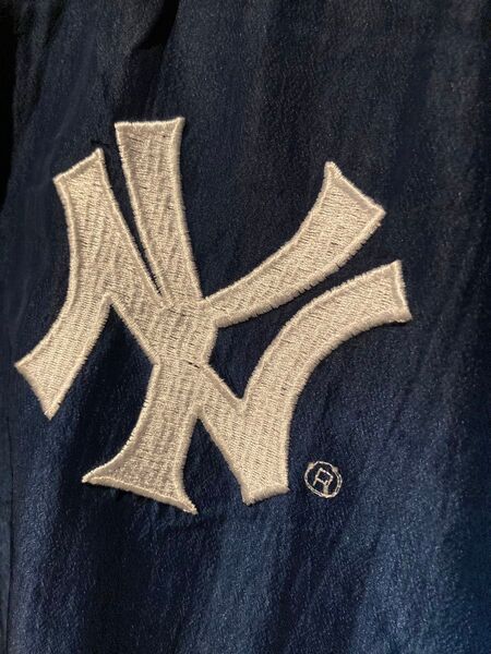 激レア!! ヴィンテージ Starter製 ヤンキース ハーフジップ TALON製 90s 80s ビンテージ MLB NY