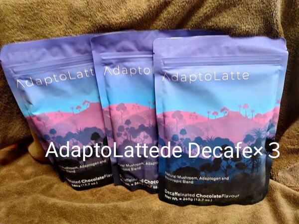 アダプトラテ デカフェ(カフェインレスAdaptoLatte Decaffe×3