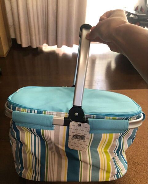 クーラーバスケット 保冷バッグ クーラーボックス 大容量 折りたたみ 新品