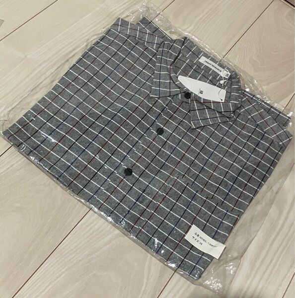 URBAN RESEARCH DOORS チェックシャツ 未使用 アーバンリサーチ ワイドシャツ