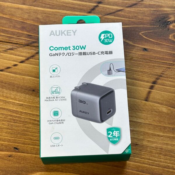 AUKEY USB充電器 COMET 30W USB-C充電器 PA-C1