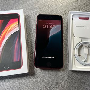 美品 ストア版SIMフリー iPhone SE 第2世代 128GB MHGV3J/A product RED