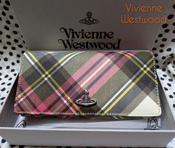 『Vivienne Westwood』ヴィヴィアンウエストウッド オーブ PVC 二つ折り 長財布 ウォレット 未使用