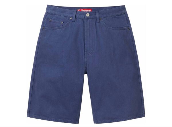 Supreme Baggy Denim Short(24ss) Navy サイズ30【美品】バギーショーツ