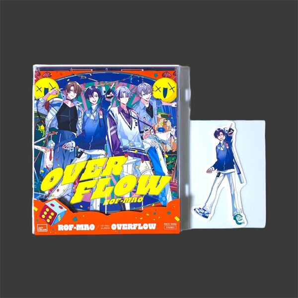 Overflow ROF-MAO CD 通常盤 ろふまお 剣持刀也 ステッカー