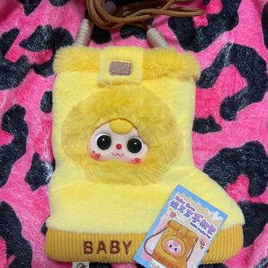 ベビースリー babythree V3 ショルダーバッグ ミニバッグ ぬいぐるみ モバイルポーチ mobile pouch