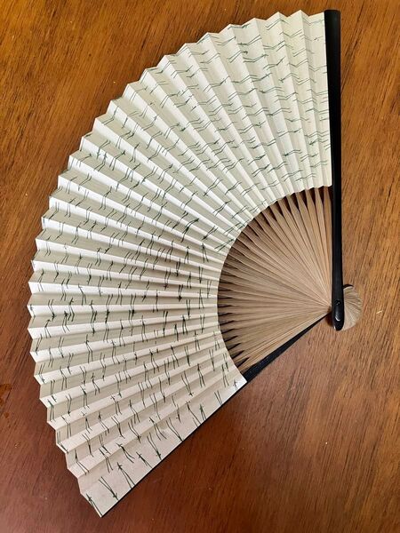 【新品】宮脇賣扇庵 松葉柄 京扇子A