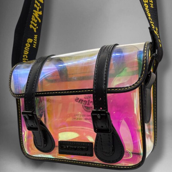 (極美品)Dr.martens ドクターマーチン クリアサッチェルバッグ