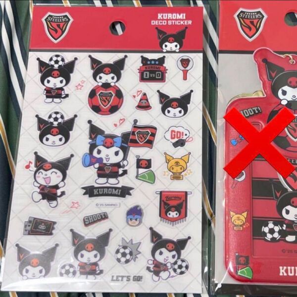 サンリオ 韓国 限定 クロミ ステッカー シール kリーグ