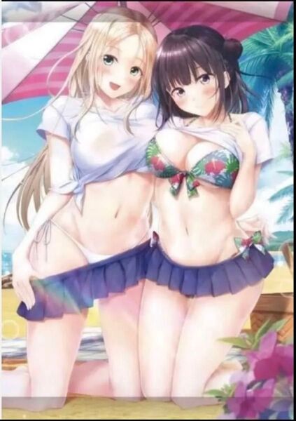 送料無料 アイキス3 cute 初回限定版同梱特典 描き下ろしB2サイズ タペストリー PS4 Switch
