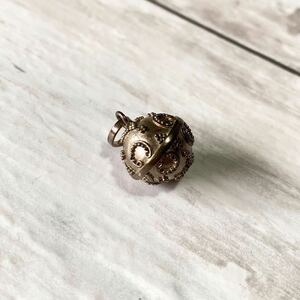 シルバー925 ガムランボール ペンダントトップ 1.5cm SILVER925 B ST_K1②