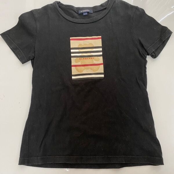 バーバリー Burberry ブラック Tシャツ 150 バーバリーロンドン