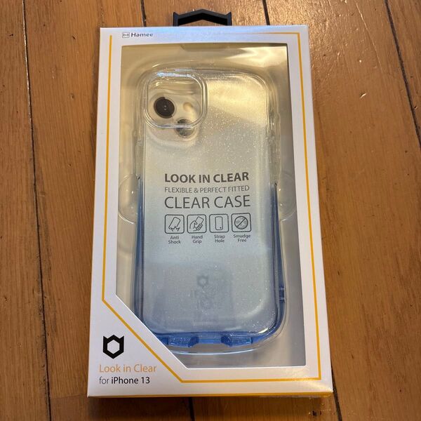 iPhone 13 iFace Look in Clear Lollyケース 41-969427(クリア/サファイア)
