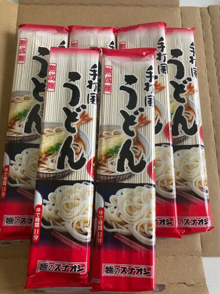 手打ち風うどん200g×6袋