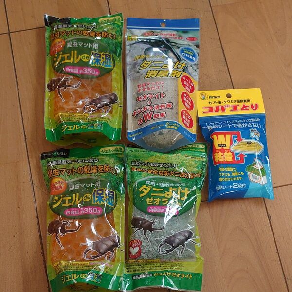 カブトムシ 昆虫保湿マット ダニよけ 消臭剤 コバエ取り まとめ売り