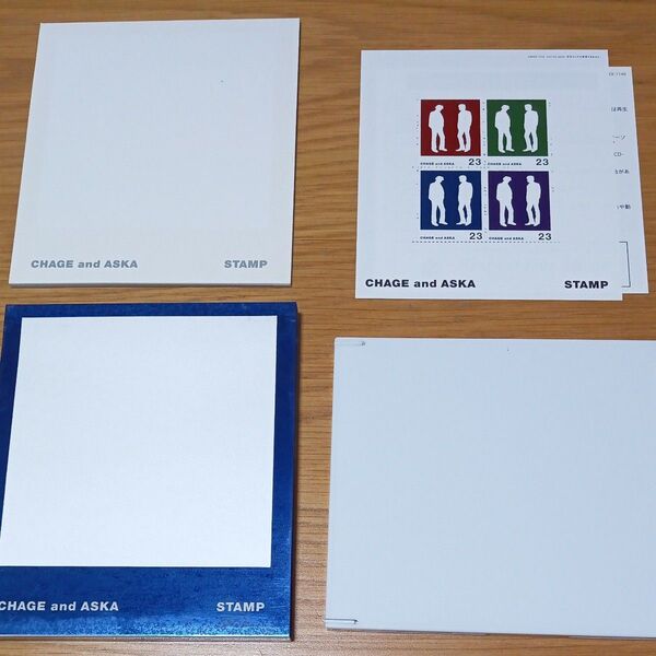 チャゲ&飛鳥!CHAGE&ASKA/STAMP初回限定品!スタンプシート付属!(ディスク美品)