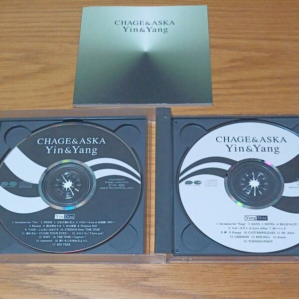 CHAGE&ASKA/Yin&Yane.アルバム2枚組 CD
