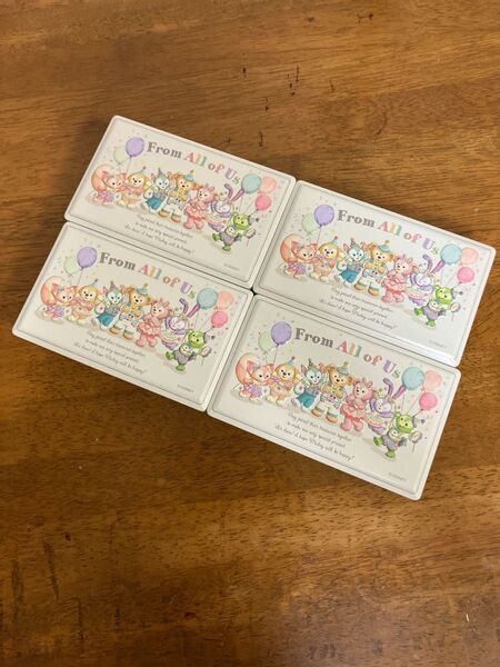 まとめ売り 空箱 空缶 ダッフィ チョコレート ディズニーシー