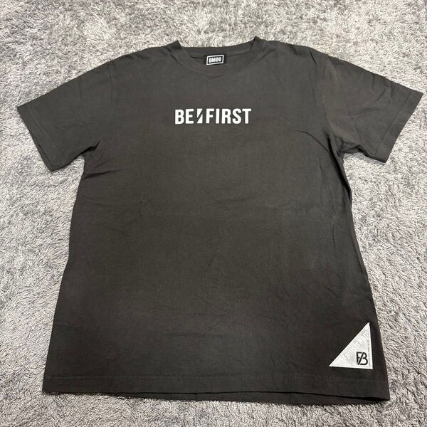 ビーファースト mainstreamメインストリームTシャツ ダークグレー ロゴティーシャツ BEFIRST bmsg