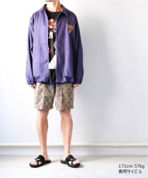 South2 West8 コットンツイル コーチジャケットMR730 Sサイズ