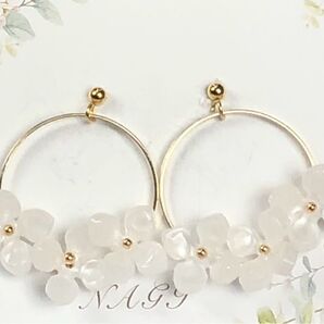 No.200 フラワー ピアス/イヤリング