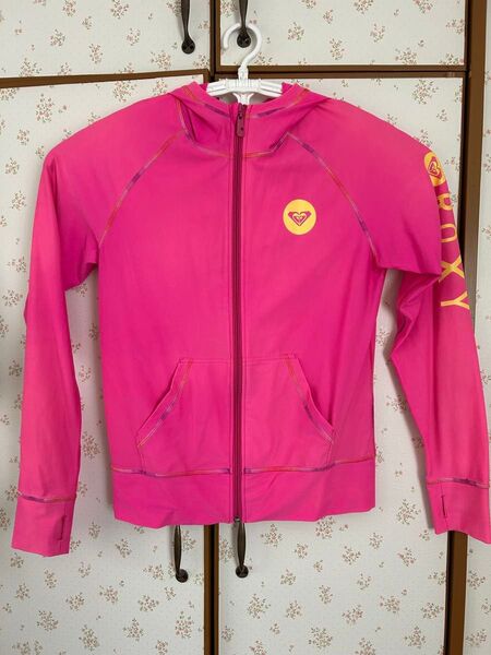 ROXY ラッシュガード パーカー Lサイズ ピンク