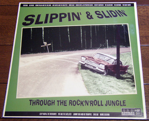 Slippin' & Slidin' - Through The Rock 'N' Roll Jungle - LP / 50s,ロカビリー,Citations,Jupiter C,Pat & The Satellites,The Scotsmen