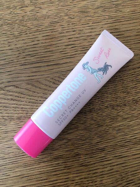 コパトーン シークレットチェンジUV スイートローズ日焼け止めジェル30g 無香料 SPF50+ PA++++