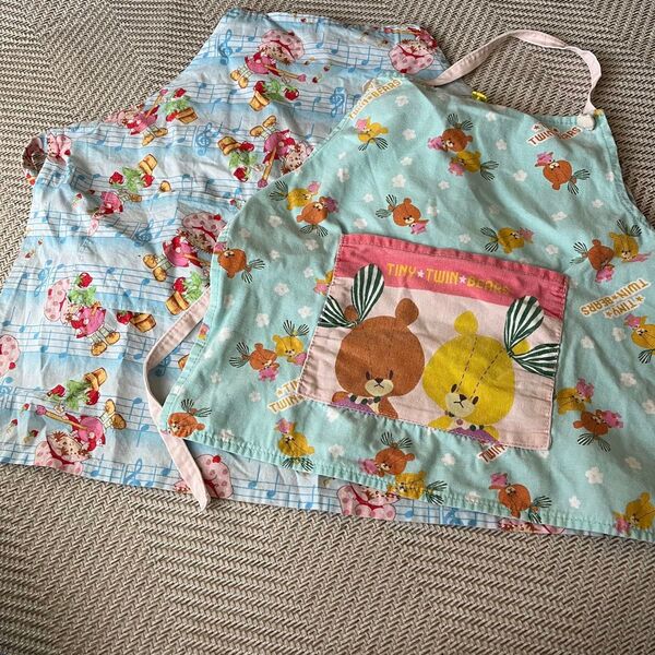 エプロン2枚 姉妹で!
