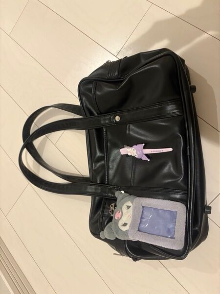 スクバ黒 クロミカードケースピン付き