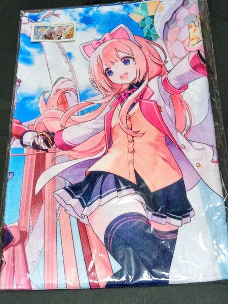 【新品未開封品】志摩スペイン村コラボ限定フェイスタオル【周央サンゴ&壱百満天原サロメ】