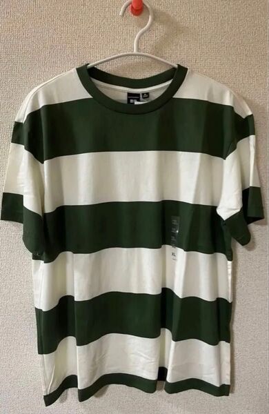 新品、タグ付き ユニクロ マリメッコ 半袖プリントTシャツ XLサイズ