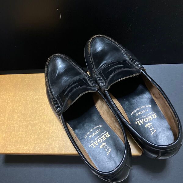 REGAL FLEXIBLE GENUINE MOCASSIN 革靴 23.5cm