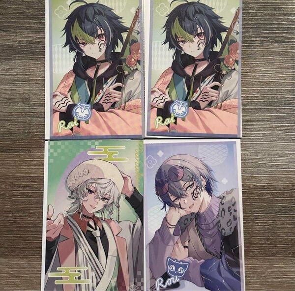 Dytica Happy pack チェキ 伊波ライ 小柳ロウ 叢雲カゲツ にじさんじ