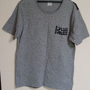 Rニューボールド Tシャツ グレー メンズ