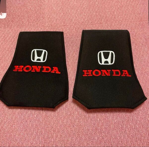 HONDA ヘッドレストカバー 2個セット ロゴ入り