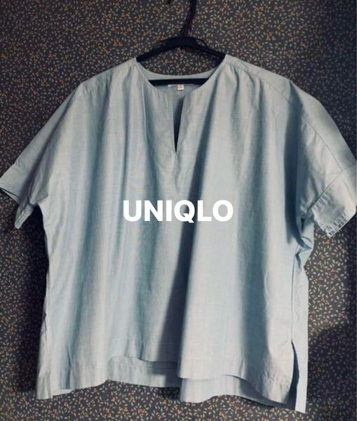 UNIQLOユニクロ オーバーサイズブラウス カットソー M