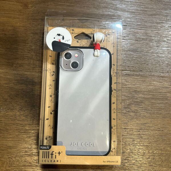 iPhone13 14 IIII fit スマホケース スヌーピー ウッドストック クリア 未使用