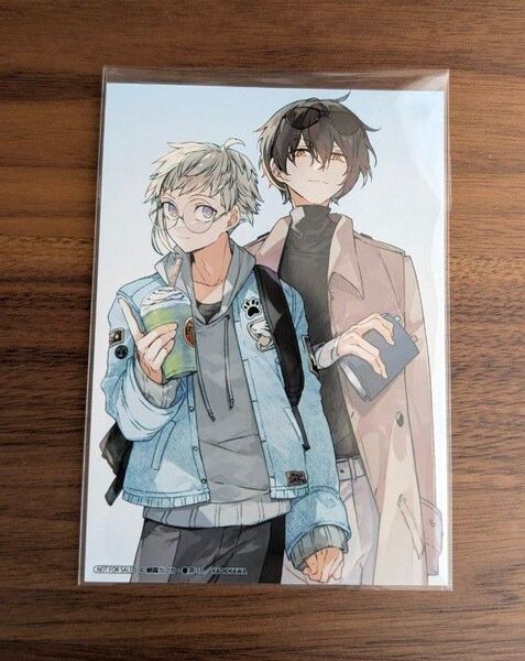 ヤングエース 文豪ストレイドッグス 太宰治 中島敦 アニメイト特典 ブロマイド