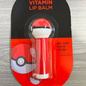 韓国限定 ポケモン ビタミンリップバーム レッド