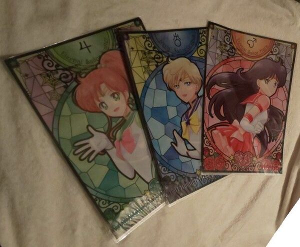 セーラームーン 一番くじ クリアファイル ジュピター ウラヌス マーズ 3点セット