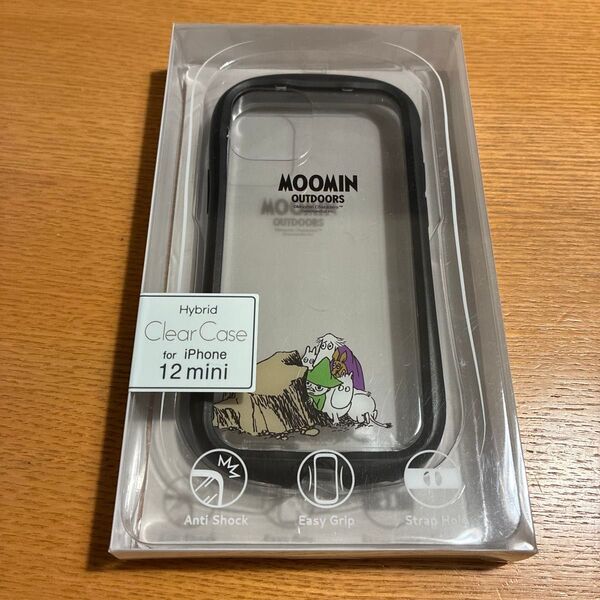 希少 iPhone12mini MOOMIN OUTDOORS ムーミン アウトドア 旅の仲間 MMN-42C クリアケースカバー