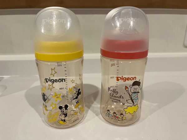 Pigeon ピジョン 母乳実感 哺乳瓶 哺乳びん プラスチック 240ml