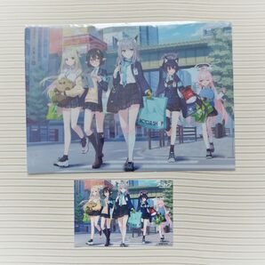 ブルーアーカイブ 【A4クリアファイル】【購入特典カード】2点セット