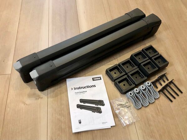 スキー ボード キャリア Thule SnowPack 7324 Black 黒