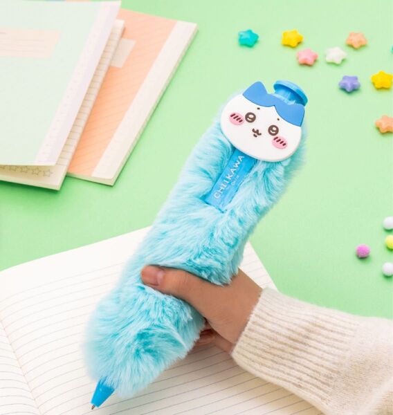 ちいかわ ふわふわBIGボールペン ハチワレ 新品未使用 未開封