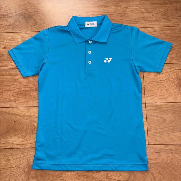 YONEX ポロシャツ ターコイズブルー 140