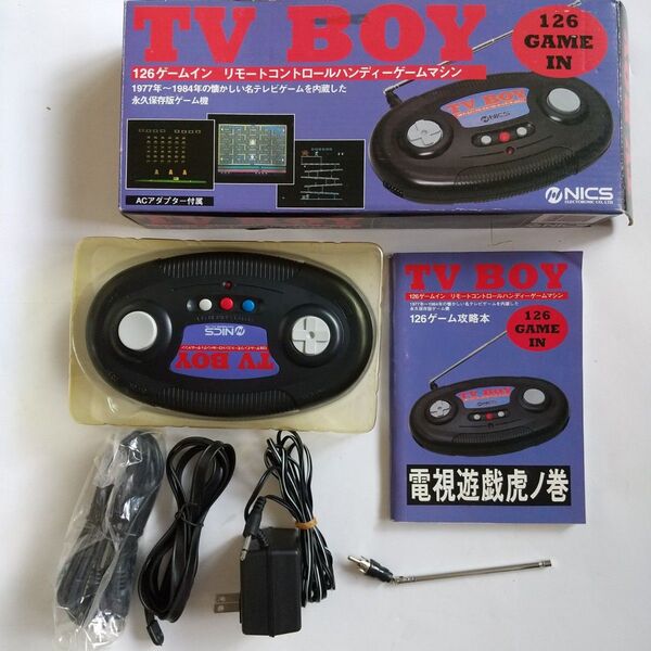 通電確認済み TV BOY テレビボーイ 126ゲームイン NICS ELECTORONIC ニクス ビデオゲーム